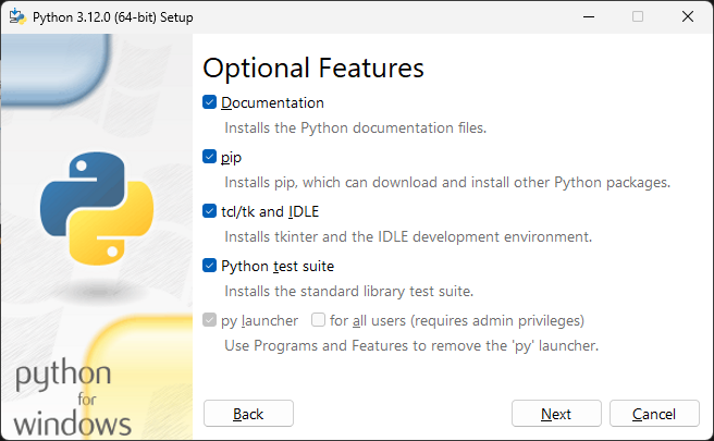 python 3.12 installation