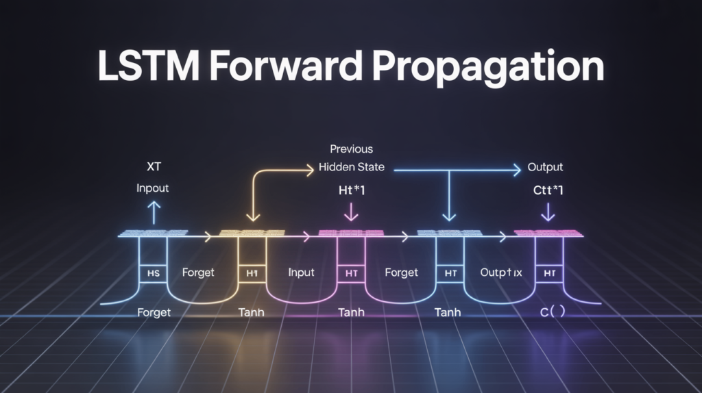 lstm forward propagation